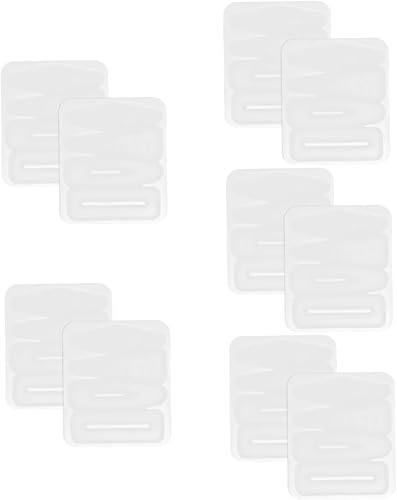 Miniatura 1 de COHEALI Molde de silicona para horquilla, molde de resina epoxi, moldes de fundición de joyería, molde de joyería de resina, pinzas para el cabello