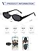 VANLINKER Polarized Retro Oval Sunglasses for Women and Men Small 90s Chic Style VL9580