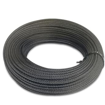 Uimoso T316 1x19 Stainless Steel Cable 1/8" Rail Wire Rope Aircraft - View #5