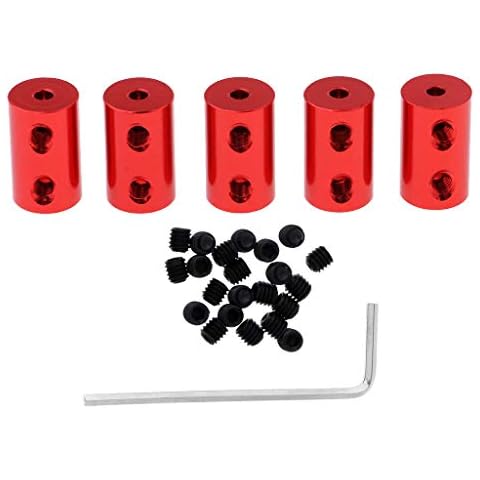 HomeDecTime Flexible Kupplungen Shaft Wellenkupplung Coupler Zubehör FürRC FlugzeugAuto - 3-3mm Cover