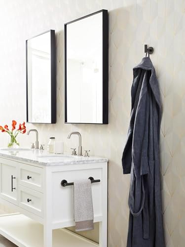 Image of Amerock Arrondi 9 inch Oil-Rubbed Bronze Towel Bar