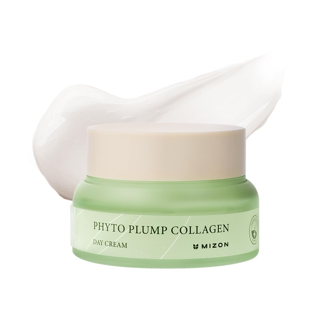 [Mizon] Krem na dzień z fitokolagenem (50 ml) Wegański i roślinny kolagen, Drobnolinijkowe zmarszczki, Nawilżenie, Pielęgnacja dzienne (Phyto Plump Collagen Day Cream)