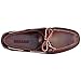 Sebago Portland Waxed Boat Shoes - Handsewn Waxed Leather Moccasins with Leather Sock Lining and Non-Marking, Slip-Resistant Rubber Outsoles, Brown-Gum 9 Regular
