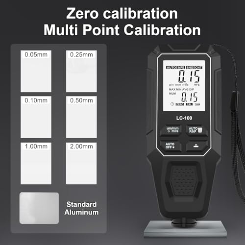 Medidor digital de grosor de capa ordinarYone 0-2000μm miniatura 7