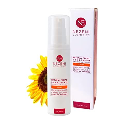 Protector Solar FLUIDO SPF50 Filtros FISICOS Minerales 100% Naturales - NEZENI COSMETICS Cover
