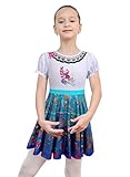 EQSJIU Light Magic Family Princess Leotard Girls Magic Family Princess Shinny Stars Tutu Leotard for Girls Gymnastics 4t-5t 4t 5t 4-5t Little Girls