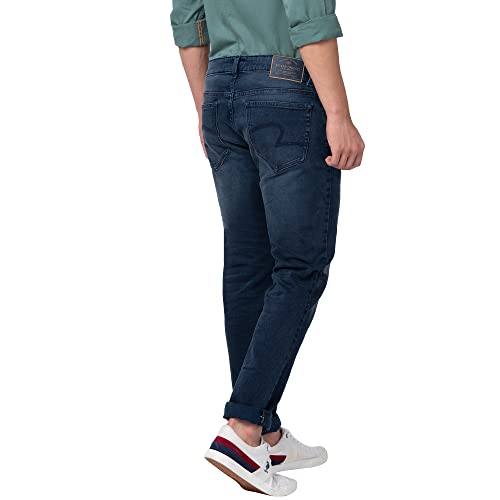 Image of Spykar Men's Rover Regular Fit Mid Rise Casual Jeans