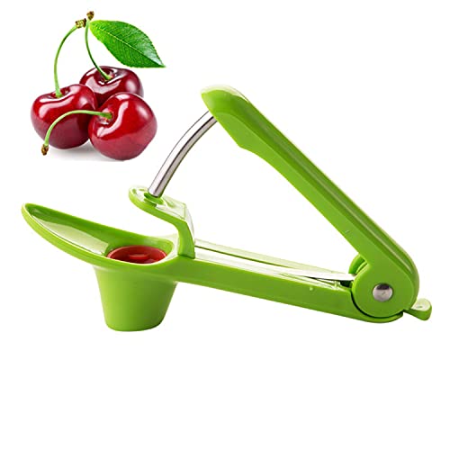 Cherry Pitter, Easy Kitchen Tool Cherry Pitter And Olive Pitter- Green