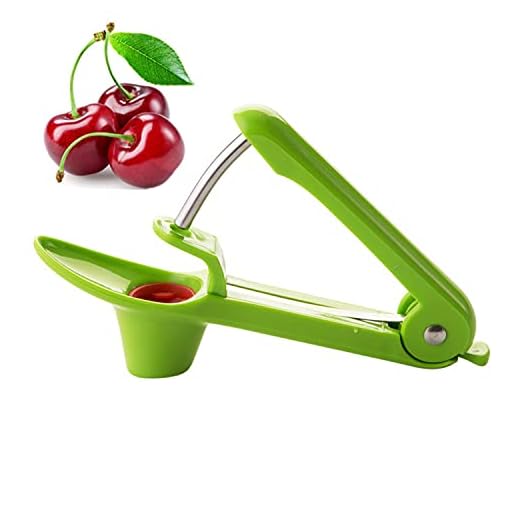 Cherry Pitter, Easy Kitchen Tool Cherry Pitter And Olive Pitter- Green