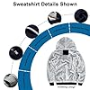 Odin Raven 3D Printed Zip Men's Winter Jacket, Nordic Warm Viking Wolf Sherpa Wool Hoodie, Soft Outdoor Outerwear(Wolf,3XL) #4