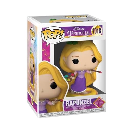 Funko Pop! Disney: Ultimate Princess - Rapunzel - Disney Princesses - Collectable Vinyl Figure - Gift Idea - Official Merchandise - Toys for Kids & Adults - Movies Fans - Model Figure for Collectors