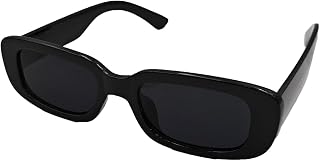 Óculos De Sol Retrô Vintage moda Unissex Retangular Blogueira