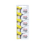 Maxell Sr927sw 395 Silver Oxide Cell Pack of 5 Made in Japan