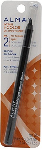 Almay Intense I-Color Gel Smooth Liner, Black, 0.04 Ounce by Almay
