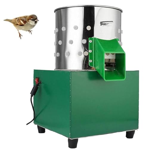 Macchina commerciale del pulcatore del pollo, Plucker del pollame dell'acciaio inossidabile con le dita di gomma, spennatura dei capelli per le fattorie dell'anatra, dell'oca e della Turchia