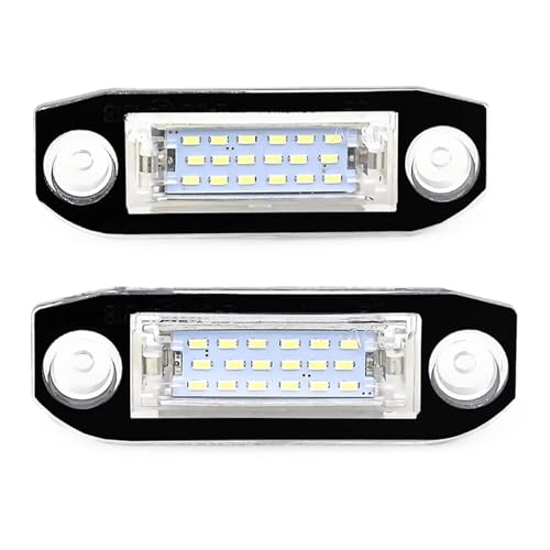 Luces matrícula LED sin fallo bombilla fundida Volvo S60 C70 V50 recambio plafón trasero 2 piezas 2