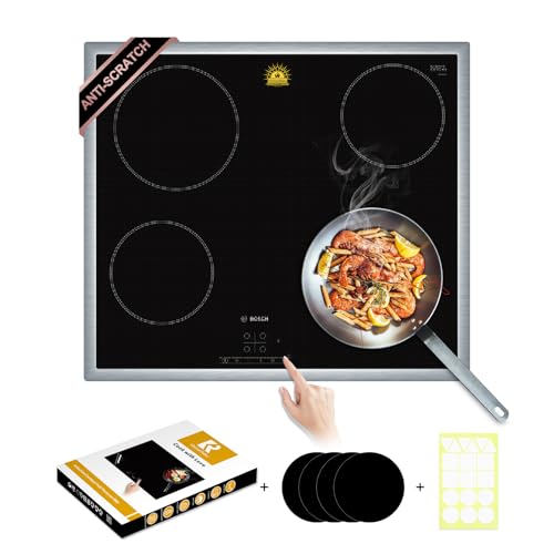 Extra-Large Translucent Induction Cooktop Protector Cover Mat 20.4 x 30.7 (Magnetic) | 230C (450) Heat-Resistant | Range Covers for Electric Stove | Multi-Use Silicone Mat (TSMGTS7)