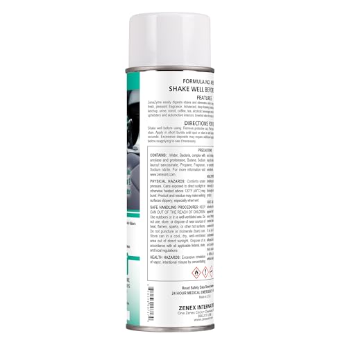 image for Zenex ZenaZyme Active Enzyme Carpet & Upholstery Cleaner - Professiona