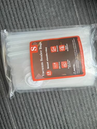 Reusable Vacuum Sealer Bags for Food – 30 Large (12 x 13 in) For Elxis Vacuum Sealer (Without Vacuum Sealer)