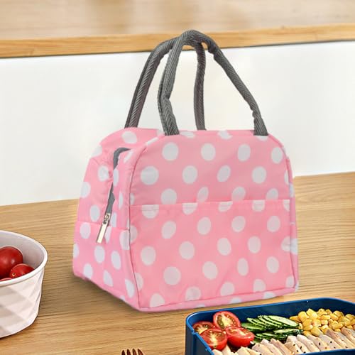 Lunch Bag, Reusable Insulated Lunch Box for Adults, Leakproof High Capacity Lunch Tote Bags for Work, Travel, Picnic