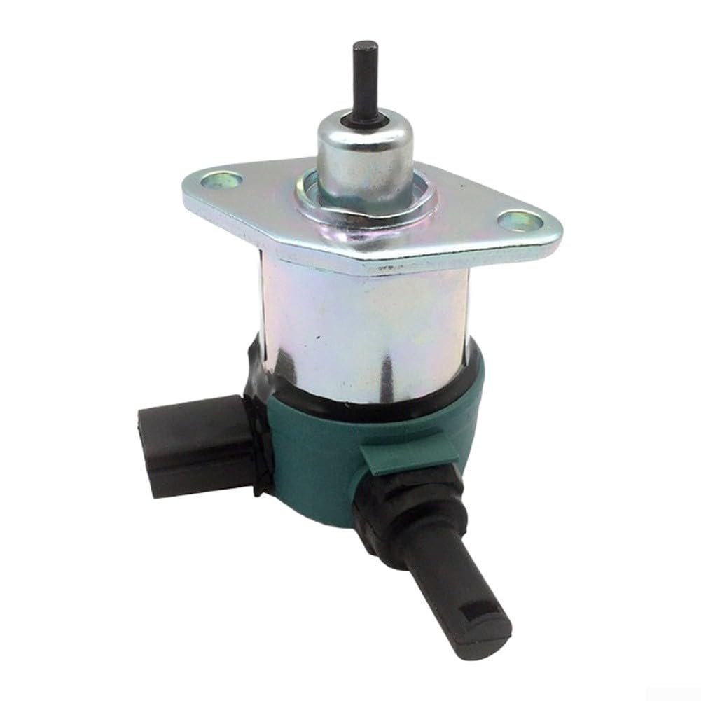 Électrovanne d'arrêt de carburant 12 V pour moteurs Kubota D905 D1005 D1105 de remplacement compatible avec 17208 60015 60010 60012 60016 60017