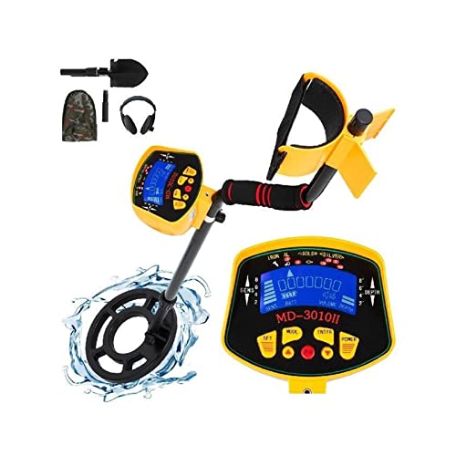 Detector de Metales, disco impermeable, subacuático, subterráneo, pantalla LCD sensible de alta precisión, humanidad for adultos y niños Para bricolaje