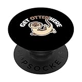 Photo Gallery get otter here - funny otter lover saying popsockets popgrip intercambiabile Photo Gallery get otter here - funny otter lover saying popsockets popgrip intercambiabile