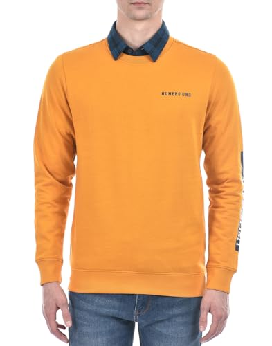 Image of Numero Uno Men's Varsity Red Statement Sweatshirt
