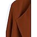 CHICWISH Women's Classy Caramel Open Front Knit Coat Cardigan, Size XS-S
