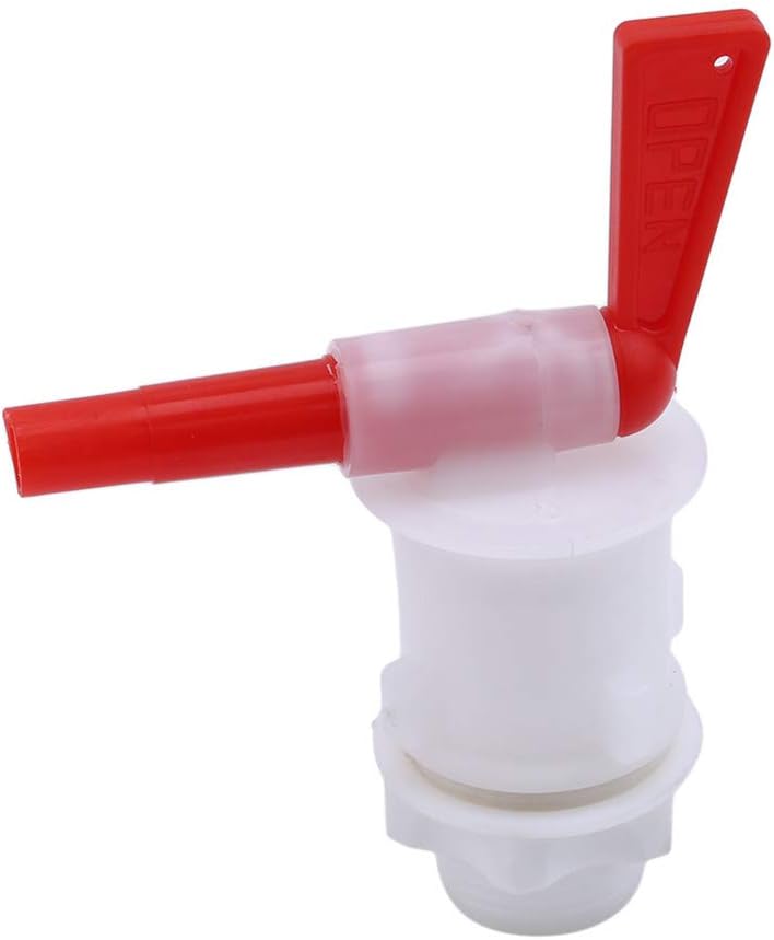 GOMYIE Plastic Spigot Red Bottling Spigot Bucket Tap