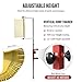 Vertical Jump Measurement Tool, 3.94-11.5Ft Adjustable Height Vertical Jump Trainer With Reset Lever, Jumps Measuring Tool, Sport Verticals Jumping Training Equipment For Basketball Volleyball Trainer