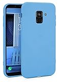 carcasas samsung a8 2018 PRODUCTO EN SILICONE - Este forro moderno encaja perfectamente con tu móvil dándole mayor resistencia a su dispositivo. Su color mate le da mayor elegancia y estilo. Diseñada especialmente para una fácil extracción de los bolsillos.
