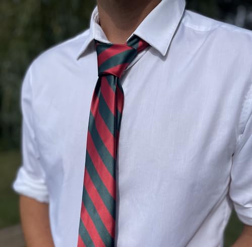 Image of tiemart Men's Striped Tie Standard Length