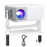 Mini Proyector Portátil con Tripode, Projector Portable Compatible con Movil/Teléfono/PC/PS5/TV Stick/HDMI