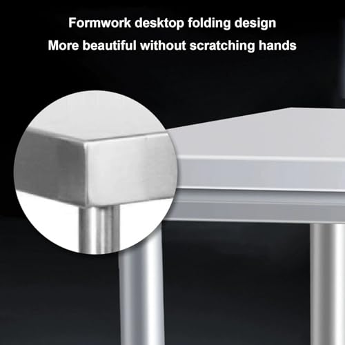 Mesa de trabajo de metal reforzada con dimensiones de 150 x 60 cm 6