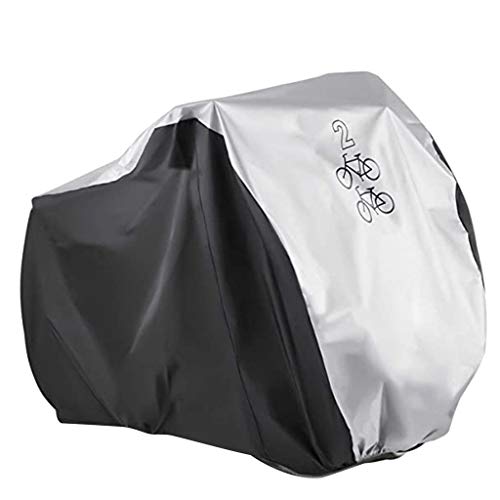 Fahrradabdeckung Wasserdichter Staubdicht Sonnenschutz Regensicher UV-Schutz Draussen Tragbar Faltbare Fahrrad Schutzhülle Fahrradgarage