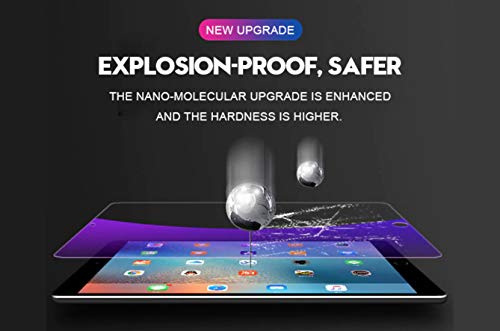 Image of LF Screen Guard Compatible With Lenovo Tab K10 FHD -(TB-X6C6F, TB-X6C6X) (NOT A TEMPERED GLASS-Unbreakable) [Bubble Free], [Anti-Scratch] - Anti Blue