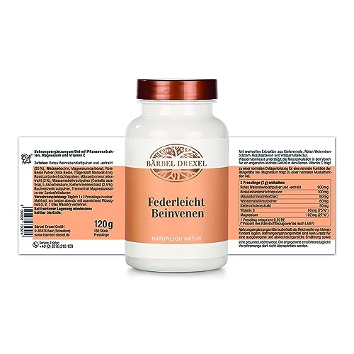Venen-Tabletten Bärbel Drexel Federleicht Beinvenen Presslinge