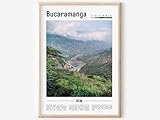 Bucaramanga Poster, Bucaramanga Print, Bucaramanga Wall Art, South America Poster, South America Print, Travel Poster #315
