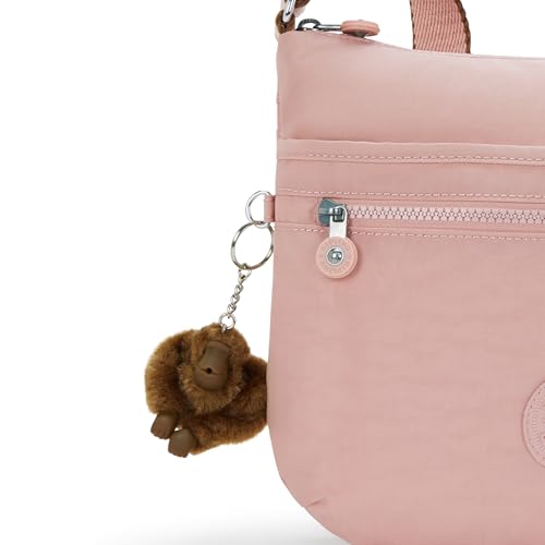 Kipling ARTO sac bandoulière moyen rose nylon léger et solide