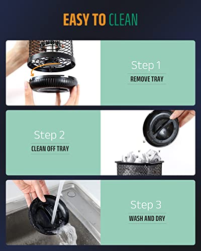 Buzbug Bug Zapper Electronic Insect Killer, Upgraded Uv-Led Light, Electronic Mosquito Killer For Insects, Fly Trap Up To 2100 Sq Ft, High-Powered Device For Indoor And Outdoor Use #TOP5