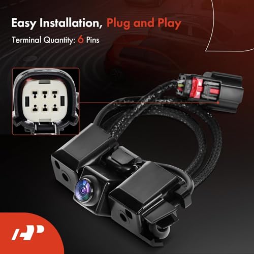 Image of A-Premium Park Assist Camera Rear View Backup Reverse Camera Compatible with Select Chevrolet & GMC Models - 2015-2022 Colorado, 2015-2022 Canyon