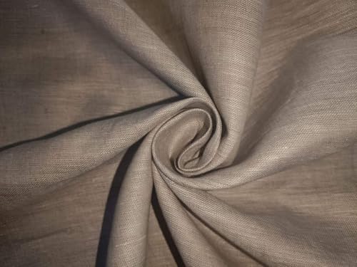 Tissu lin lourd anti-déformation 44lea, lin naturel de 147,3 cm pour restaurer vos vieux fauteuils