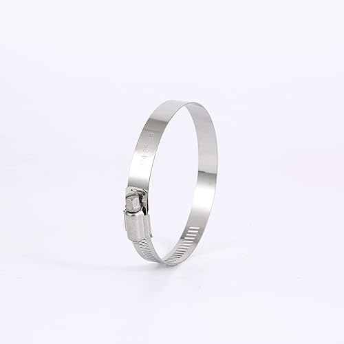 Miniatura 6 de Acoplador de manguera de silicona recto de 4 pulgadas con abrazaderas de manguera de acero inoxidable, 4 capas reforzadas de alta temperatura, 3