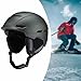 Amagogo Snow Ski Helmet Headgear Outdoor Better Cushioning Lightweight Portable with Removable Lining Winter Men Women Sports Helmet, S Titanium
