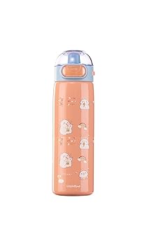 FunBlast Water Bottle for Kids, Hot and Cold Water Bottle -410 ml, SS 304 Water Bottle Hot and Cold, Stainless Steel Thermos Insulated, BPA-Free Hot and Cold Water Bottle for Kids