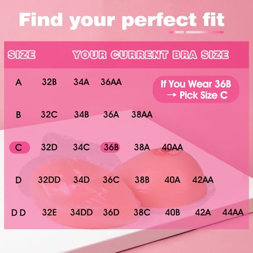 Image of IVITA One Pair Self Adhesive Silicone Breast Forms for Mastectomy Crossdresser Prosthesis Transgender Cosplay