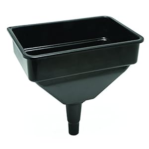 Hilka 84808500 Large Funnel with Filter,Black|green