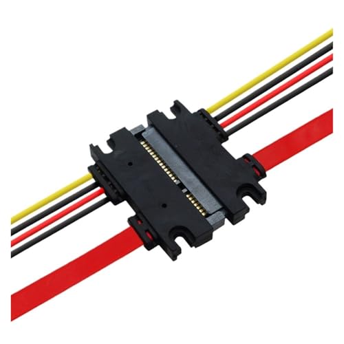 Cable Extensión SATA 22 Pin Macho a Hembra 0.5M miniatura 2