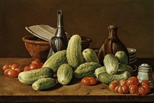 Miniatura 1 de Still Life Luis Egidio Melndez - Póster de Museo del Prado de Madrid (24 x 36)